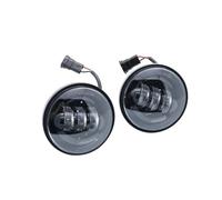 SQTGJJJ Faros motocicleta Proyector Led 7 pulgadas, faro H4 4,5, luces antiniebla paso motocicleta, lámpara Electra para Glide Softail para Fat Boy Touring Parts Faros Moto Faros(4.5 inch fog light)
