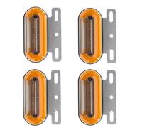 SQTGJJJ Luces de giro Luz Trasera Advertencia Luz Indicadora Señal Camión Luz Exterior Automóvil Luz Posición Lateral Luz Posición Lateral Intermitentes laterales(Amber)