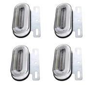 SQTGJJJ Luces de giro Luz Trasera Advertencia Luz Indicadora Señal Camión Luz Exterior Automóvil Luz Posición Lateral Luz Posición Lateral Intermitentes laterales(BLANCO)