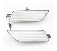 SQTGJJJ Luces Giro Indicadoras Luces LED de posición lateral dinámicas, intermitentes secuenciales señal giro para Base para Macan serie 95B, 2 uds. S | Turbo Intermitentes coche(Crystal white)