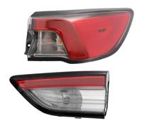 SQTGJJJ Luces Traseras Luz Trasera LED Para Ford Para Escape 2020 2021 2022 Lámpara Freno Señal Coche Luz Advertencia Parachoques Piloto posterior(Right-2PC)