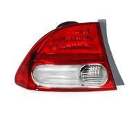 SQTGJJJ Luces Traseras Para Civic 2006-2011 Indicador Interior Exterior Luz De Freno HO2818138 HO2819138 Parachoques Trasero Luz De Freno Piloto posterior(09-11 Outside left)