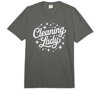 Squad Cleaning Lady, Limpia y Limpia, como si lo dijéramos en Serio Comfort Colors Adult Heavyweight T-Shirt