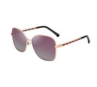 SQUAD Gafas de sol Para mujer Chica Adulto Metálico Cuadradas Categoría UV2 Para conducir Viajar