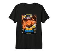 Squad Goals Funny Best Friends Comedy Movie Poster Camiseta Premium
