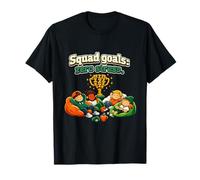 Squad Goals Zero Stress Chill Vibes Salud Mental Camiseta