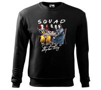 Squad Horror Movies Inspired by Stephen King Book Signature Sudadera Negra Unisex Size L