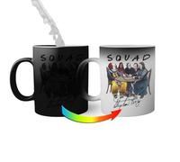 Squad horror movies inspired by stephen king book signature Taza mágica | Funny Novelty Tazas mágicas 330ml