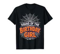 Squad of The Birthday Girl Web Spider - Camiseta de Fiesta de Halloween Camiseta