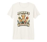 Squadra Italiana di giocatori di Bocce retrò Nonnas Champion Camiseta Premium
