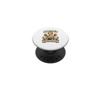 Squadra Italiana di giocatori di Bocce retrò Nonnas Champion PopSockets PopGrip Adhesivo