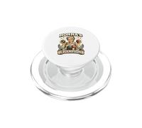 Squadra Italiana di giocatori di Bocce retrò Nonnas Champion PopSockets PopGrip para MagSafe