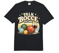 Squadra Italiana di giocatori di Bocce Talk Bocce To Me Comfort Colors Adult Heavyweight T-Shirt