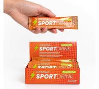 SqualOX® Hypotonic Sport Drink | Bebida Hidratación rápida y Energética para Deportistas | Electrolitos y Sales Minerales | Apta para veganos | Sin gluten (Mandarina, 15 sticks)
