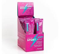 SqualOX® Hypotonic Sport Drink | Bebida Hidratación rápida y Energética para Deportistas | Electrolitos y Sales Minerales | Apta para veganos | Sin gluten (Frambuesa, 30 sticks)
