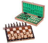 Square - Ajedrez de Madera MAGNÉTICO - Classic - 26 x 26 cm - Tablero de ajedrez & Piezas de ajedrez