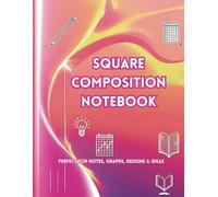 Square Composition Notebook: :8.5 x 11 Inch | Cute Blank Lined Journal for Writing, School, Notes, or Journaling | Perfect for Students, Kids, and Adults