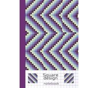 Square Design Notebook: perfect gift for fans of 2D and 3D drawing, doodling and crafting