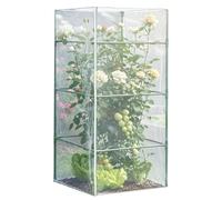 Square Garden Netting Enclosure 24x24x59 Mesh Plant Guard Tent