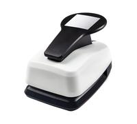 Square Hole Punch - Herramienta de corte de papel | Square Paper Cutter For Scrapbooking, Card Making, Diario, Fotos, And Art Projects, Ideal For Adults, Estudiantes, Escuelas, Maestros, And Kids