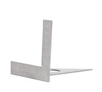 Square Layout Triangular Ruler Stainless Steel 90° 45° Right - Angle Ruler for Woodworking Carpentry, Etched Scale, Precision Measuring Tool with Parallel Line Drawing