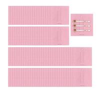 Square Pink Earring Display Cards, Small Business Packaging, 2.2 Inch Jewelry Cards with Reinforced Build, High Visibility Retail Card Home Accessory with Professional Style Tool for Bracelet Necklace