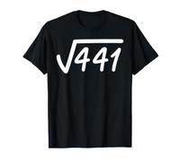 Square Root 441 Matemáticas Número Álgebra Profesor de matemáticas Camiseta