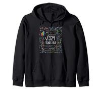 Square Root of 324 18th Birthday 18 Year Old Gifts Math Bday Sudadera con Capucha