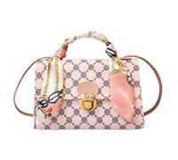 Square satchel Bag - Luxury PU Leather Handbag, Chic Shoulder Satchel Bag