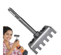 Square Slot Cutter - Drywall and Wall Outlet Cutout Tool, Stainless Steel Hole Punch, Portable Junction Box for Brick Concrete Ceement Surfaces, Electricians DIY Projects with Cómodo Grip Accurate