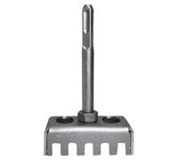 Square Slot Cutter, Drywall Cutout Tool, 4.53in Outlet Punch Saw, Portable Stainless Steel, Precision Hole Maker for Brick, Concrete, Cement, Junction Box Installation