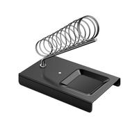 Square Soldering Iron Stand - Heat Resistant Metal, Solder Base Practical Welding Equipment Holder for Workshop Factory, Car Repair Electronics Home | Diy Crafting Maintenance Projects