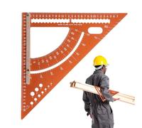 Square Tool Aluminum Alloy Carpentry - Triangle Ruler Combination Framing