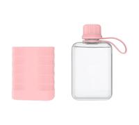 Square Water Bottle - 240ml Slimline Leakproof Travel Flask, Features Industrial-Grade Precision Seal Technology For Maximum Security In Bags And Purses | Shatter-Resistant Design For Reliabl