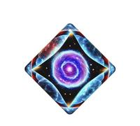 Square WZYWHJ Cosmic Stars Prints - Juego de 6 fragancias para coche, tarjeta de fragancia para colgar, ambientador para coche