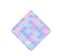 Square WZYWHJ - Juego de 6 fragancias para coche, diseño de sirena