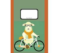 Squared A4 Notebook with Design Cover - 50 Pages Premium Ivory Paper: Graph Notebook with Water- & Dirt-Resistant Cover | Stylish Squared Paper Pad for School, Planning & Everyday Notes