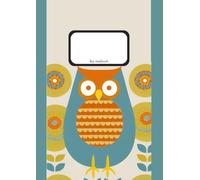 Squared A4 Notebook with Design Cover - 50 Pages Premium Ivory Paper: Graph Notebook with Water- & Dirt-Resistant Cover | Stylish Squared Paper Pad for School, Planning & Everyday Notes