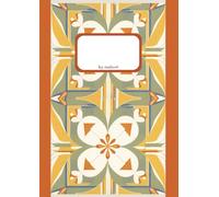 Squared A4 Notebook with Design Cover - 50 Pages Premium Ivory Paper: Graph Notebook with Water- & Dirt-Resistant Cover | Stylish Squared Paper Pad for School, Planning & Everyday Notes