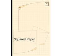 Squared Paper Notebook A4.: Math notebook squared a4,10 mm square paper notebook a4,Graph paper a4 pad, 100 Pages