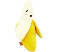 SquarezhenBo 1 juguete de peluche de plátano amarillo Fliyeong, divertido juguete masticable para mascotas pequeñas, juegos de masticación, juguetes