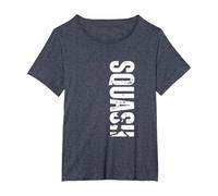 Squash Coach - Calabaza Envejecida Vintage Camiseta, Mujer Tallas Grandes, Azul Jaspeado, 5XL Grande