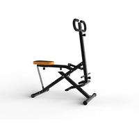 Squat Machine Kniebeugenmaschine für Zuhause, faltbarer Trainingstrainer für das Gesäßmuskeltraining mit Widerstandsbändern, für Po, Gesäß, Oberschenkel, Bauch, Rücken/Beinpresse, Hüftstoß für das Hei