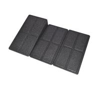 Squat Wedge Block - 32x16x12cm 3 Piece Set | Foam Incline Slant Board 8.5° 8.5° 17° | Calf Stretching Knee Mobilisation Wedge Physical Equipment for Leg Extension Mobility Training