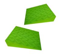 Squat Wedge Block Pair - 5.9 Inch Slant Board | EVA Foam Wedges For Squats Stretching Balance Training | Calf Raise Support Yoga Pilates Push Up Plank Foot Alignment Rehab Exercise Tool