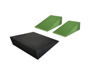 Squat Wedge Block - Yoga Foot Wedge Slant Board - Herramienta de estiramiento para músculo flexibilidad, Home Gym Balance Training Aid for Runners Seniors Beginners Workout