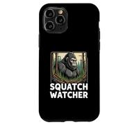Squatch Watcher Bigfoot Forest Cryptid Hunter Design Carcasa para iPhone 11 Pro