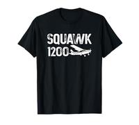 Squawk 1200 s Aviación Vintage, s Piloto Privado Camiseta