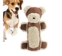 Squeak Toy Mechanism, Dog Squeaky Plush Collection, Interactive Chew Pet Supplies Deer Bear Teeth Cleaning Soft Doll Aggressive Chewers Youth Estructural Touch Textura Enriquecimiento Boredom Gear