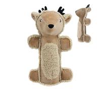 Squeak Toy Mechanism, Dog Squeaky Plush Collection, Interactive Chew Pet Supplies Deer Bear Teeth Cleaning Soft Doll Aggressive Chewers Youth Estructural Touch Textura Enriquecimiento Boredom Gear
